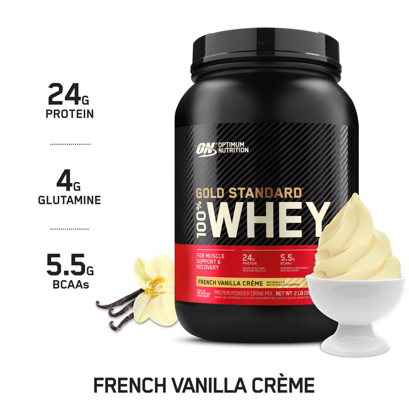 Load image into Gallery viewer, Optimum Nutrition Gold Standard 100% Whey Protein - 909g
