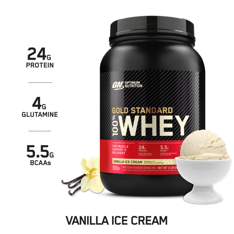 Load image into Gallery viewer, Optimum Nutrition Gold Standard 100% Whey Protein - 909g
