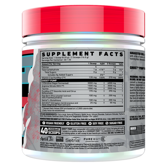 GHOST Lifestyle Pump V2 - Non Stimulant