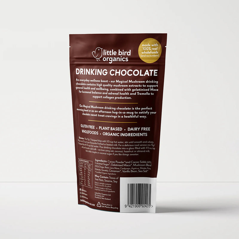 Load image into Gallery viewer, Magic Mushroom Drinking Chocolate by Little Bird Organics | 200g
