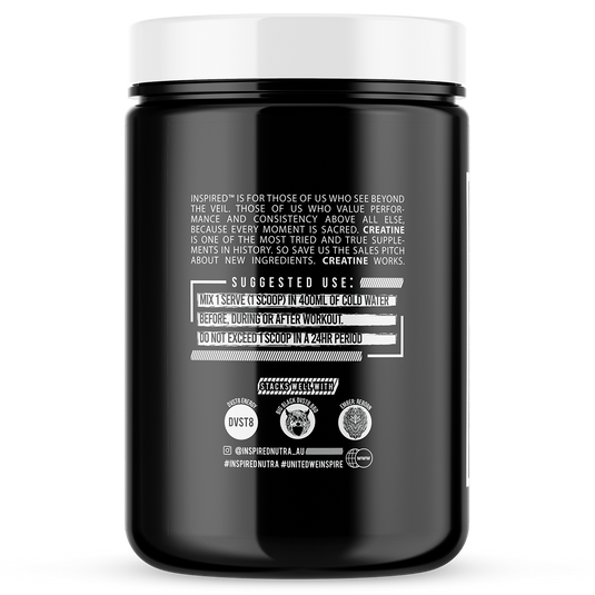 INSPIRED Creatine 500g | 100 Serves