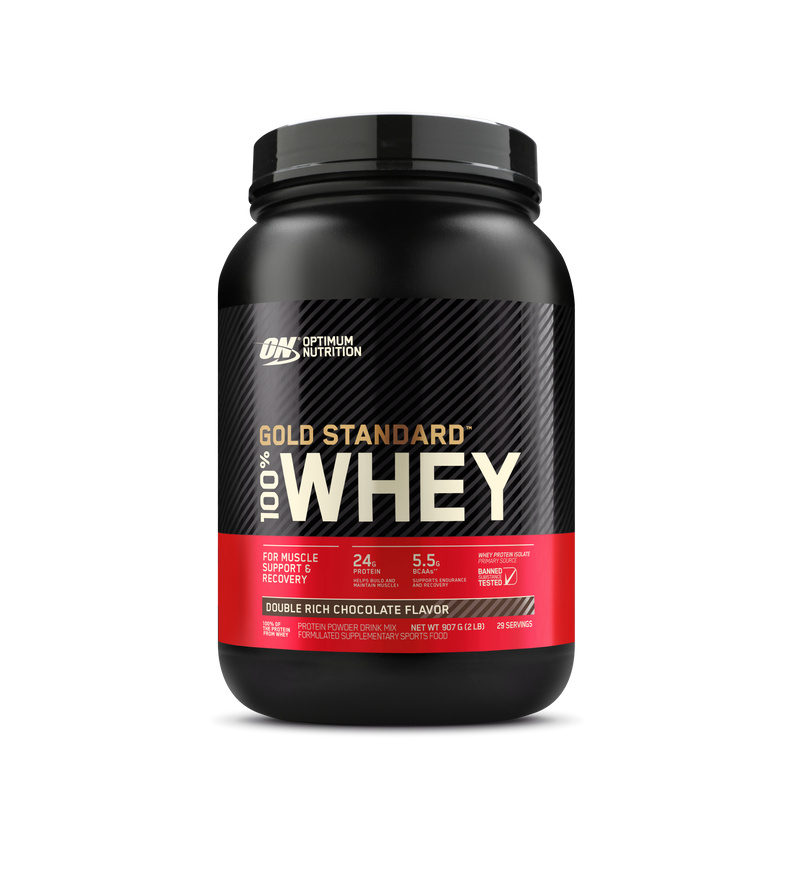 Load image into Gallery viewer, Optimum Nutrition Gold Standard 100% Whey Protein - 909g
