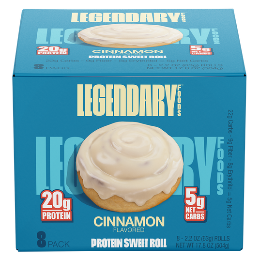 Legendary Foods Protein Sweet Roll | 67g x 8