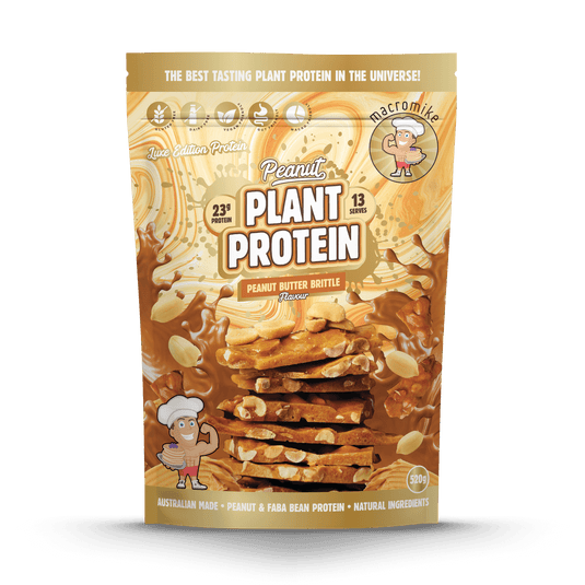 Macro Mike Luxe Peanut Plant Protein - Roasted Peanut & Faba Bean | 22g Protein | 520g