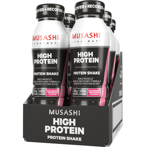 MUSASHI High Protein Shake 375ml - Box of 6