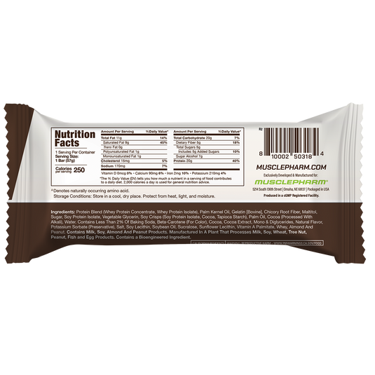 Musclepharm Combat Sports Bar | 12 x 63g (5 Flavours)