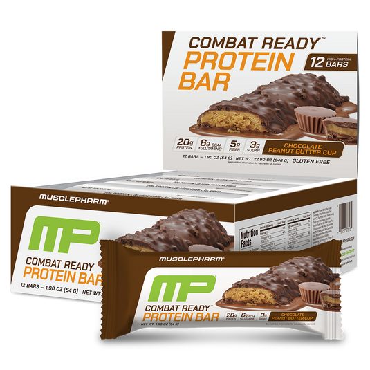Musclepharm Combat Sports Bar | 12 x 63g (5 Flavours)