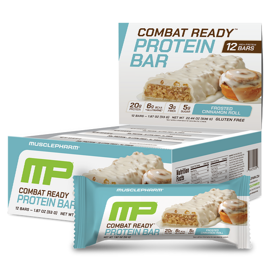 Musclepharm Combat Sports Bar | 12 x 63g (5 Flavours)