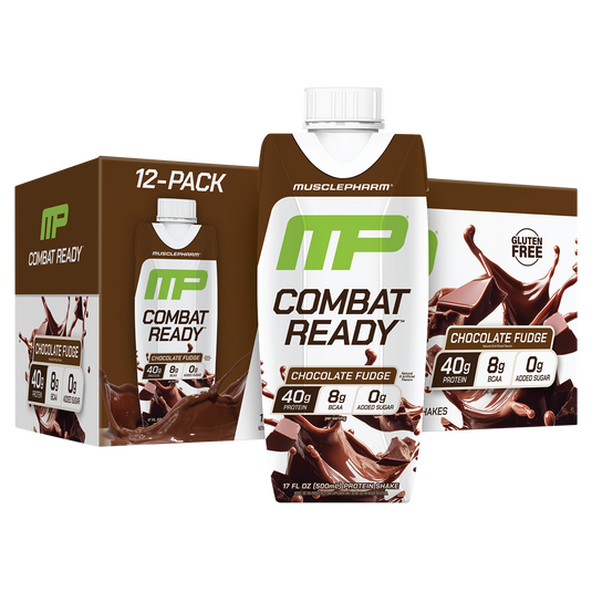 MusclePharm Combat Ready RTD Protein Shake | 12 x 500ml