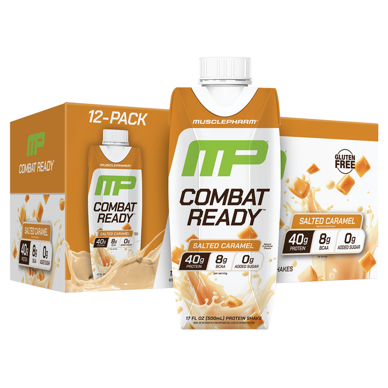Load image into Gallery viewer, MusclePharm Combat Ready RTD Protein Shake | 12 x 500ml

