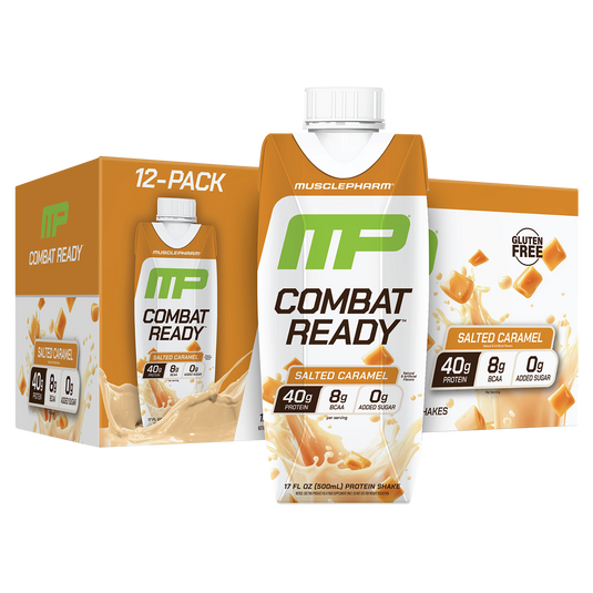 MusclePharm Combat Ready RTD Protein Shake | 12 x 500ml