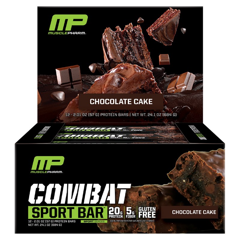 Load image into Gallery viewer, Musclepharm Combat Sports Bar | 12 x 63g
