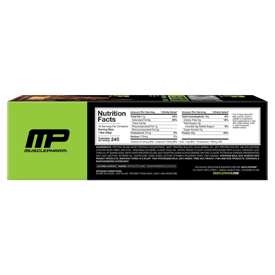 Musclepharm Combat Sports Bar | 12 x 63g