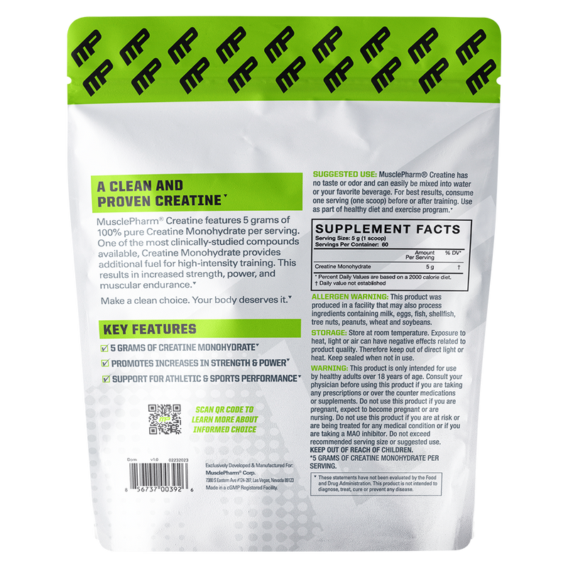 Load image into Gallery viewer, MusclePharm Creatine Essentials | 60 Serves
