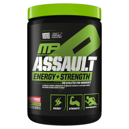 MusclePharm Assault Sport Pre-Workout | 30 Serve