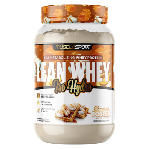 MuscleSport Lean Whey ISO Hydro | 2lb 26 Serves