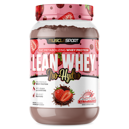 MuscleSport Lean Whey ISO Hydro | 2lb 26 Serves