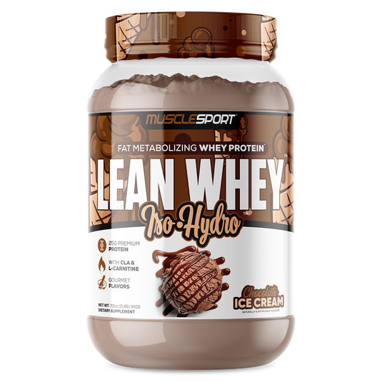 MuscleSport Lean Whey ISO Hydro | 2lb 26 Serves