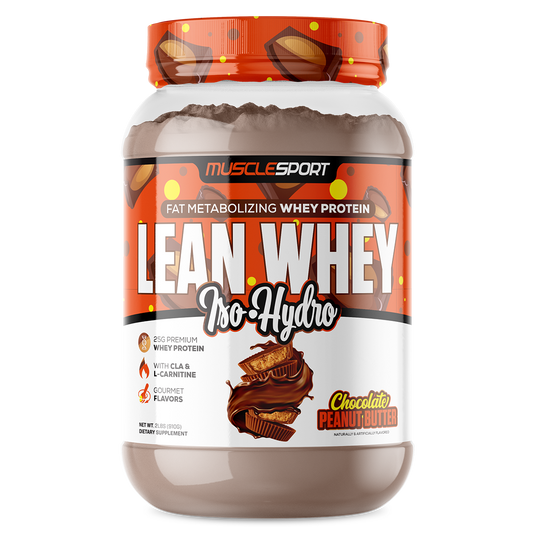 MuscleSport Lean Whey ISO Hydro | 2lb 26 Serves