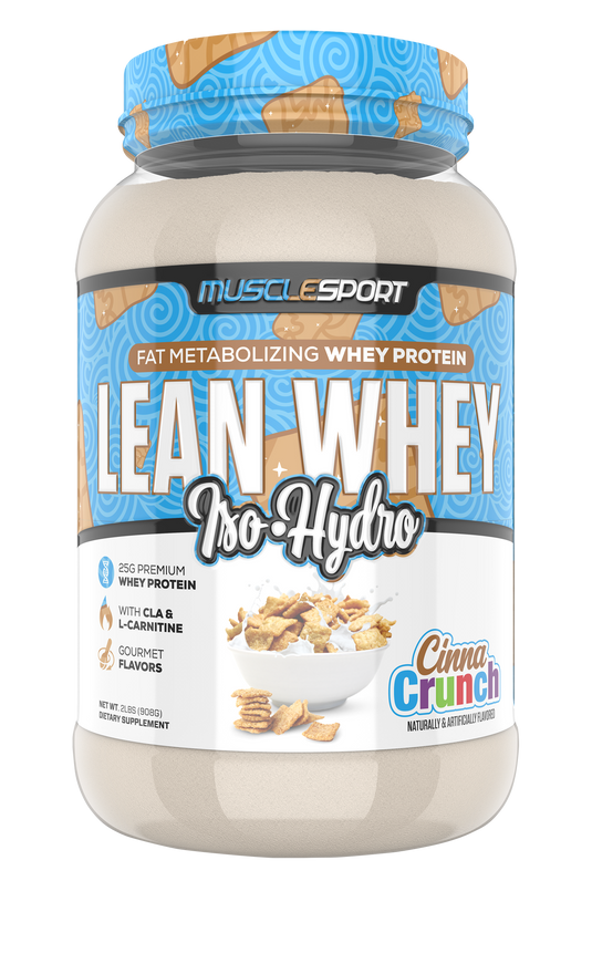 MuscleSport Lean Whey ISO Hydro | 2lb 26 Serves