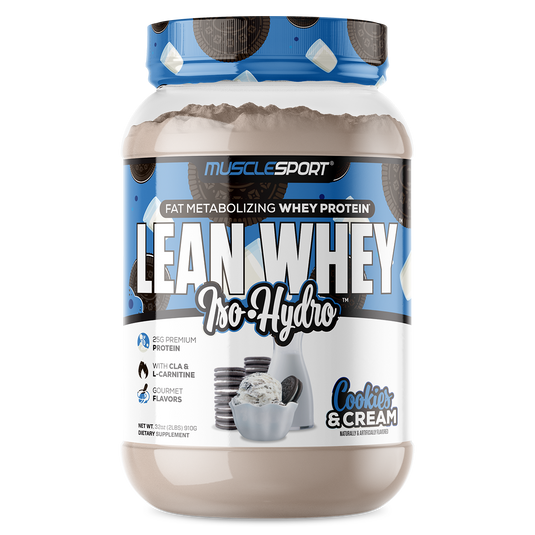 MuscleSport Lean Whey ISO Hydro | 2lb 26 Serves