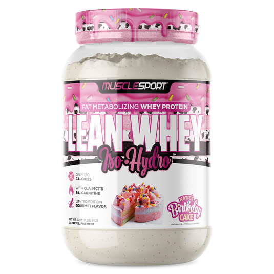 MuscleSport Lean Whey ISO Hydro | 2lb 26 Serves