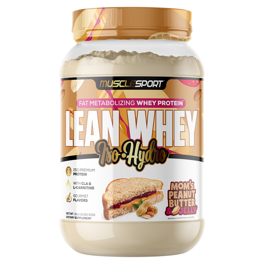 MuscleSport Lean Whey ISO Hydro | 2lb 26 Serves