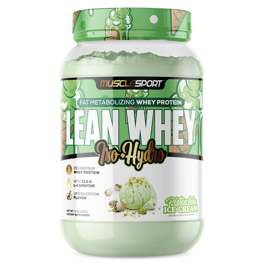 MuscleSport Lean Whey ISO Hydro | 2lb 26 Serves