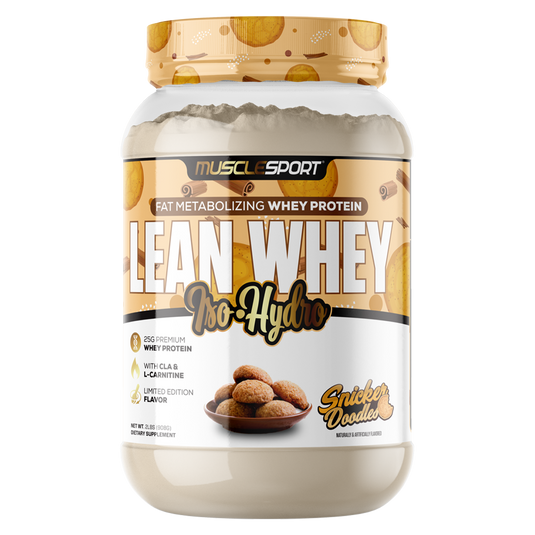 MuscleSport Lean Whey ISO Hydro | 2lb 26 Serves