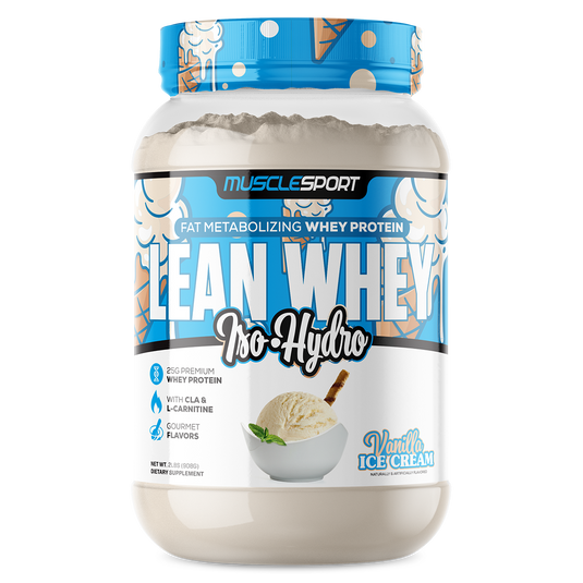 MuscleSport Lean Whey ISO Hydro | 2lb 26 Serves