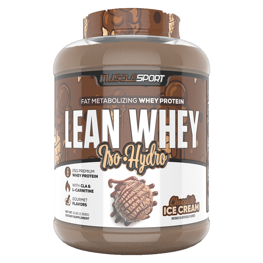 MuscleSport Lean Whey ISO Hydro | 5lb 65 Serves