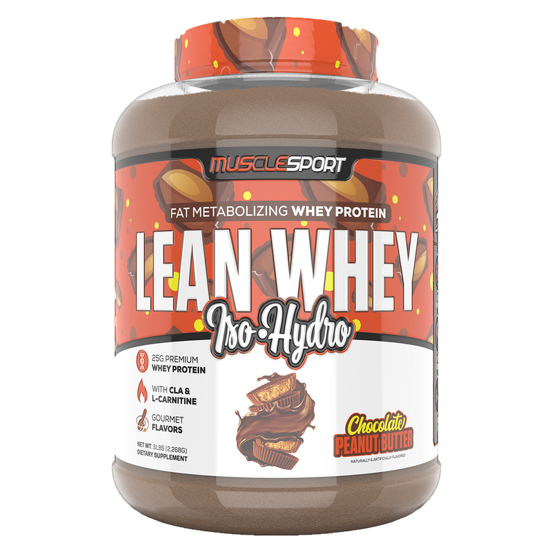 Load image into Gallery viewer, MuscleSport Lean Whey ISO Hydro | 5lb 65 Serves
