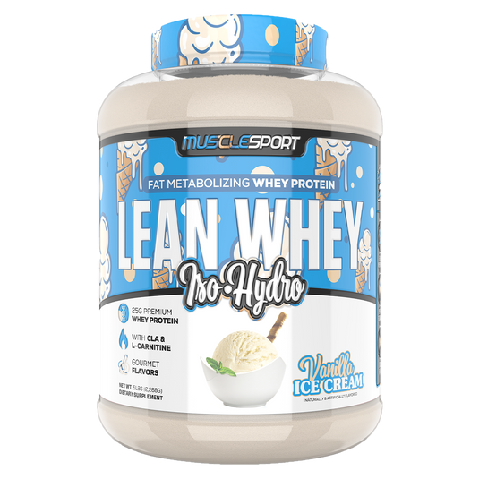 MuscleSport Lean Whey ISO Hydro | 5lb 65 Serves