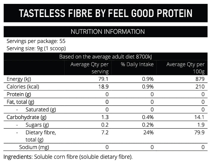 Load image into Gallery viewer, Feel Good Tasteless Fibre | 500g
