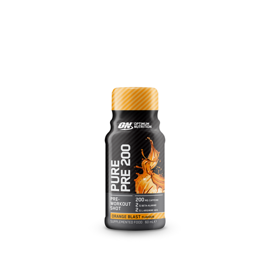 OPTIMUM NUTRITION Pure Pre 200 Pre-Workout Shot - 60ml x 12