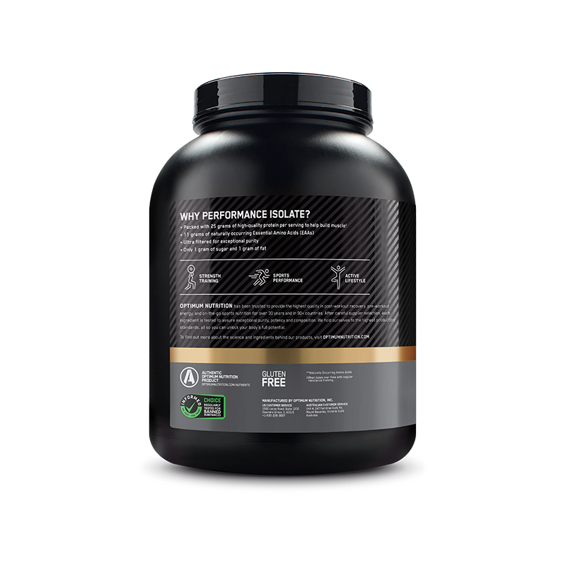 Load image into Gallery viewer, OPTIMUM NUTRITION Performance Isolate Protein - 2.28kg
