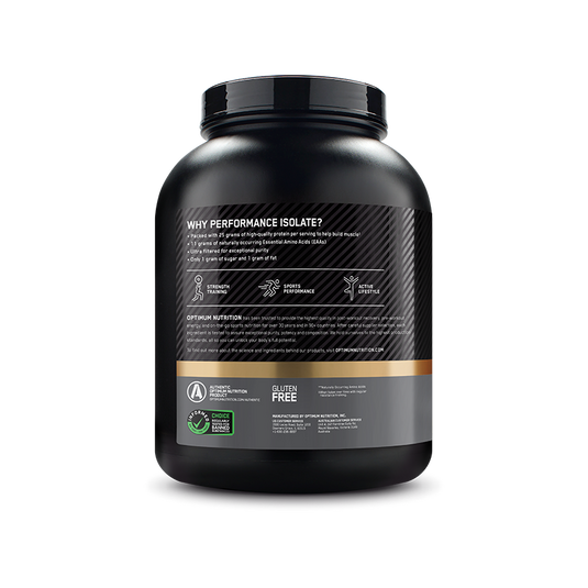 OPTIMUM NUTRITION Performance Isolate Protein - 2.28kg