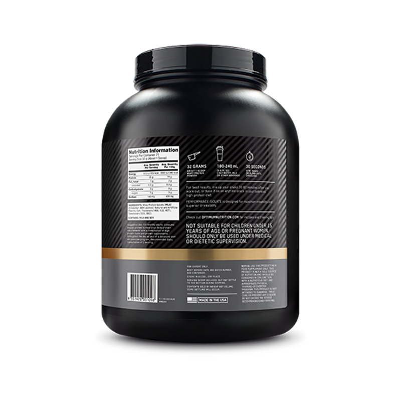 Load image into Gallery viewer, OPTIMUM NUTRITION Performance Isolate Protein - 2.28kg
