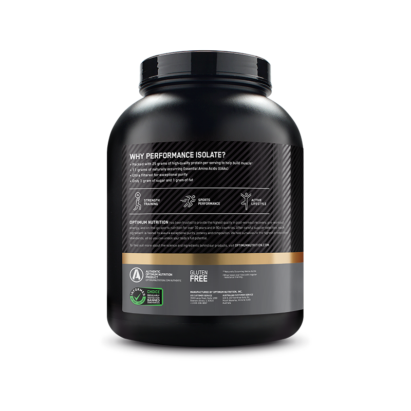 Load image into Gallery viewer, OPTIMUM NUTRITION Performance Isolate Protein - 2.28kg
