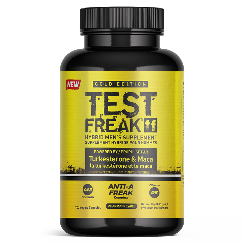 Load image into Gallery viewer, Pharmafreak Gold Edition Test Freak | 120 Capsules
