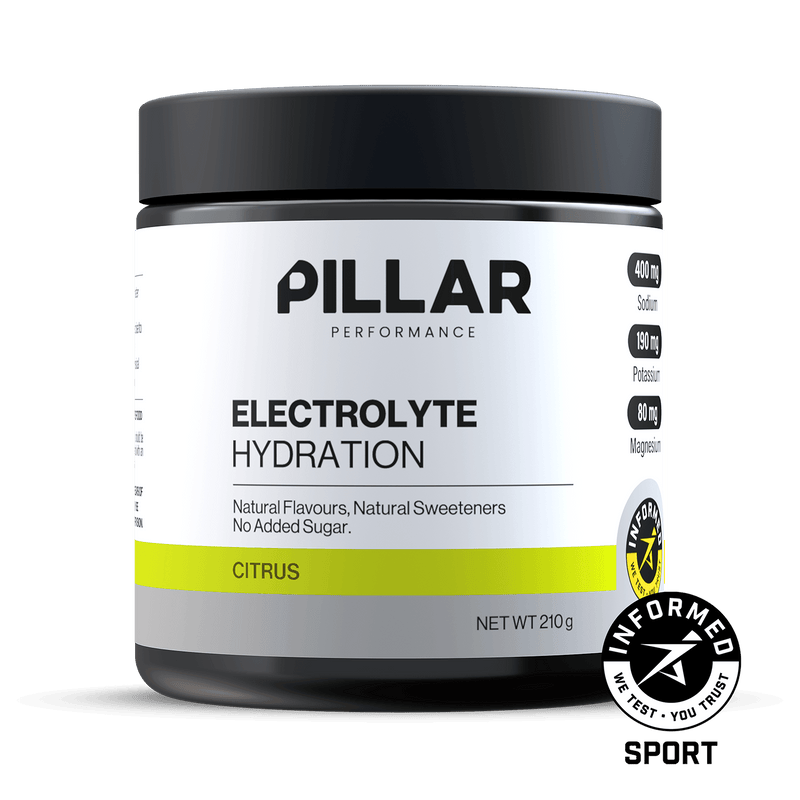 Load image into Gallery viewer, Pillar Performance Electrolyte Hydration | 400mg Sodium Electrolyte Powder
