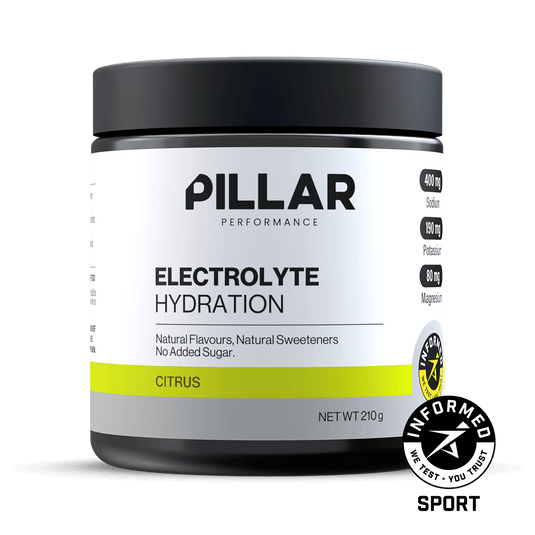 Pillar Performance Electrolyte Hydration | 400mg Sodium Electrolyte Powder