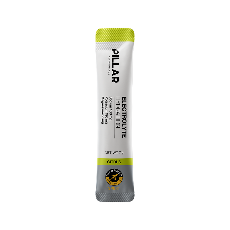 Load image into Gallery viewer, Pillar Performance Electrolyte Hydration | 400mg Sodium Electrolyte Powder
