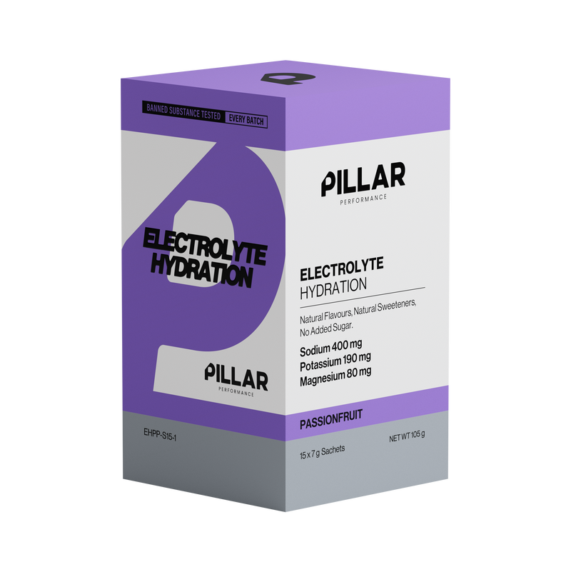 Load image into Gallery viewer, Pillar Performance Electrolyte Hydration | 400mg Sodium Electrolyte Powder
