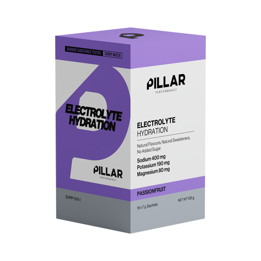 Pillar Performance Electrolyte Hydration | 400mg Sodium Electrolyte Powder
