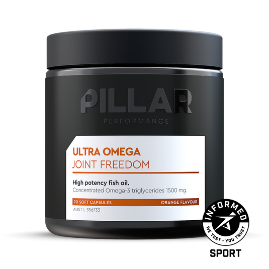 PILLAR Ultra Omega Fish Oil | 90 Capsules