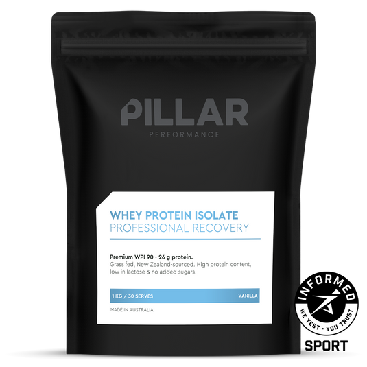 Pillar Performance Grass-Fed Whey Protein Isolate | 1 Kg