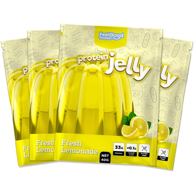 Load image into Gallery viewer, 32g Protein Jelly by Feel Good | 4 x 40g Pack
