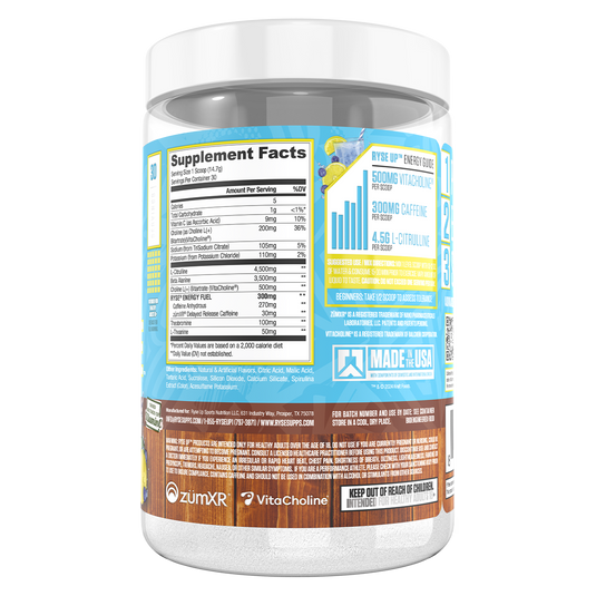 RYSE Loaded Pre Workout | 30 Serves | +18 Years