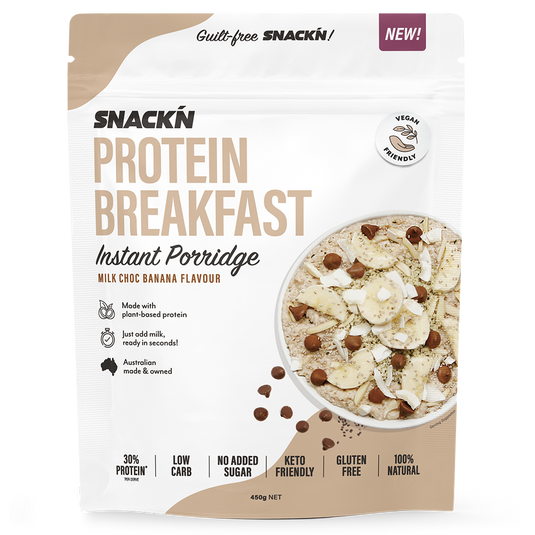 Protein Breakfast - Instant Porridge by Snack'n | 15 Serves